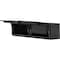 Buyers Products 16x13x88 Inch Gloss Black Diamond Tread Aluminum Topsider Truck Box with Flip-Up Doors 1721356 - alternate 8